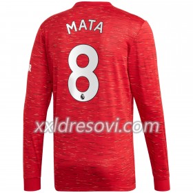 Manchester United Juan Mata 8 Domaći Nogometni Dres 2020-2021 Dugim Rukavima